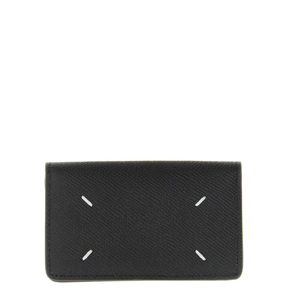 Maison Margiela Black Calfskin Women's Cardholder